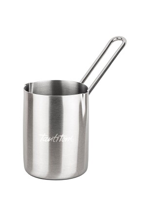 Stainless Steel Double Mouth Cylinder Coffee Pot 350 ml KAFİ DSC350 - Tantitoni