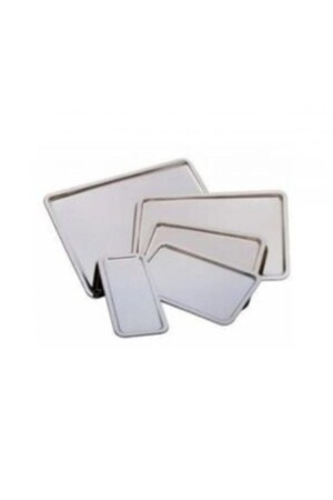 Stainless Steel Pastry Tray No 4 40x25 Cm 4104 - ÖZBİR