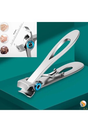 Stainless Ultra Wide Mouth Nail Clipper Thick Mushroom Hard Nail Structure Special Design - Sinka