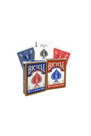 Standard 2 Pack (ONE BLUE PACK AND ONE RED PACK) standard - Bicycle