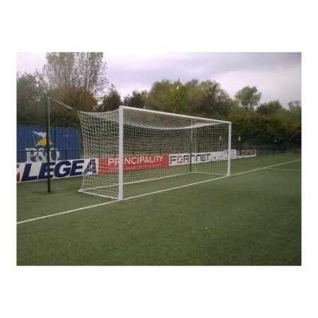 Standard football goal (steel, concreted) 7.32x2.44m - PowerSport