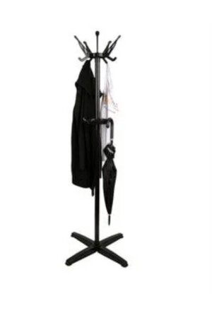 Standing Hanger Luxury Coat Rack Black coat rack gray - ENZELO
