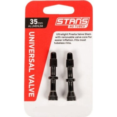 Stan's NoTubes tubeless valve 35mm (black) - Stan's NoTubes