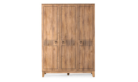 Star 3 Door Wardrobe - Cadde Yıldız