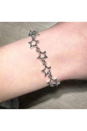 Star Motif Chain Bracelet - Oldskoolbutik