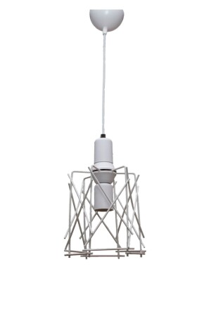 Star Single Pendelleuchte Weiß polat952136 - polataydinlatma