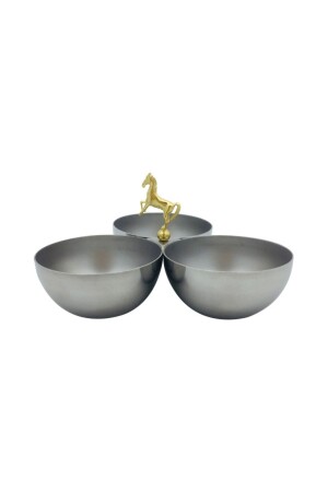 Star Snack Bowl - 3 Pieces - With Horse Figure A67N0582 - Narin