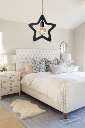 Star Star Single Chandelier Pendant Lamp Modern Rustic Decorative Lamp UTMSTR01 - UTKU TASARIM
