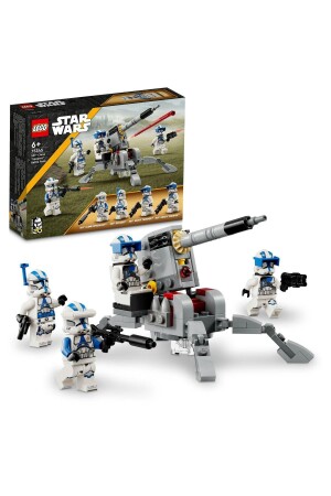 ® Star Wars™ 501. Clone Troopers Battle Pack 75345 - Construction Set for Ages 6 and Up (119 Pieces) DFN75345 - LEGO