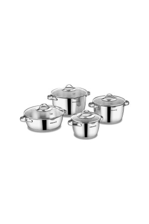 Stara 8 Piece Cookware Set A1969 1002012. 0046 - KORKMAZ