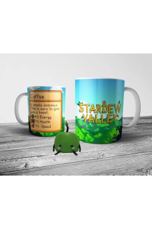 Stardew Valley Coffee Mug and Junimo Figure Set - Pixxa