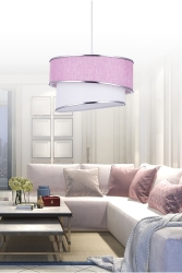 Stare Tekli Sarkıt Avize Pembe EV-229 - EvLight