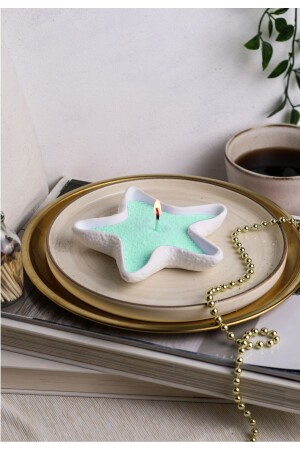 STARFLY MODEL Candle Holder Colorful Pearl Powder Candle 100gram - Lalezen Home