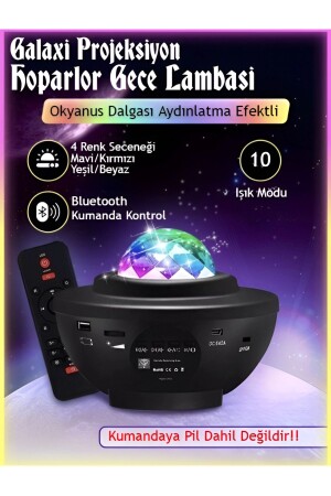 Starry Projector Ceiling Nebula Galaxy Laser Light Disco Ball Bluetooth Speaker Party Led Lamp - İthalcim