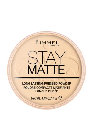 م.ن.ز-بُودر - Stay Matte Pressing Powder 001 شفاف 14 ج 3607345064505 - Rimmel London
