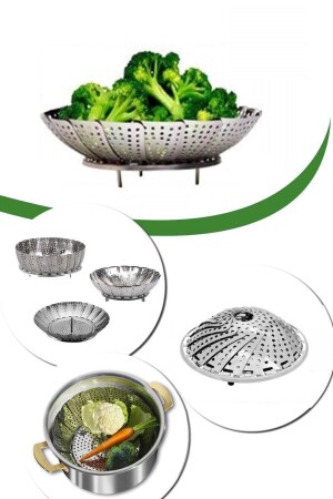 Steamed Vegetables Boiling Basket Standing Water Boiling Apparatus - Vi Caro