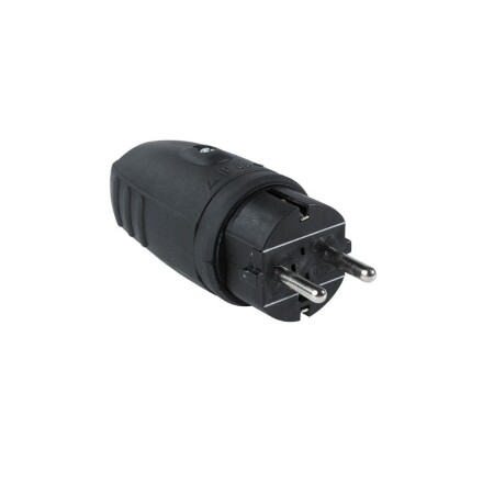Stecker mit Erdung und Gummi AS-SCHWABE 16A - AS-Schwabe