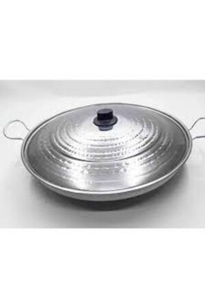 Steel 45 Cm Stainless Roasting Sheet, Sheet Roasting Pan with Lid, Stainless Chrome Meat Saute Pan UZUM-45 - Üzüm