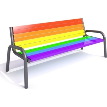 Steel bench Inter-Play 23 - Inter-Play