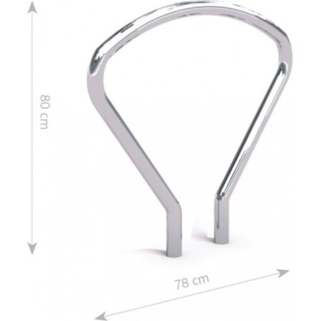 Steel bike rack Inter-Play 25 - Inter-Play