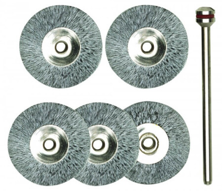 Steel brushes Ø22mm (5pcs) PROXXON - PROXXON MICROMOT