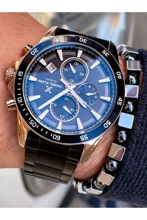 Steel Cord Men's Wristwatch + Bracelet with Gift TYC00256485215 - Daniel Klein