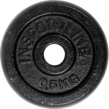 Steel Dumbbell inSPORTline Blacksteel 0.5 kg - inSPORTline