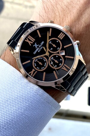Steel Men's Watch + Bracelet danielklein031 - Daniel Klein