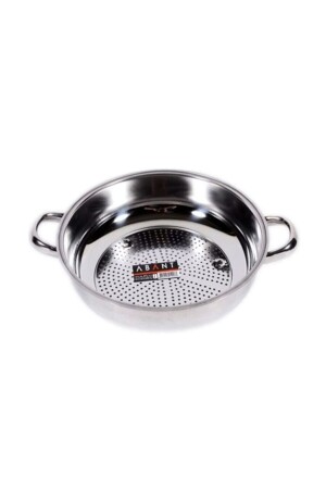 Steel No. 2 Handled Deep Colander 27 Cm ALEV27 - Abant