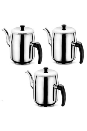 Steel Tea Boiler Infuser 3 Pieces 430DMLK-3-3 - Venüs
