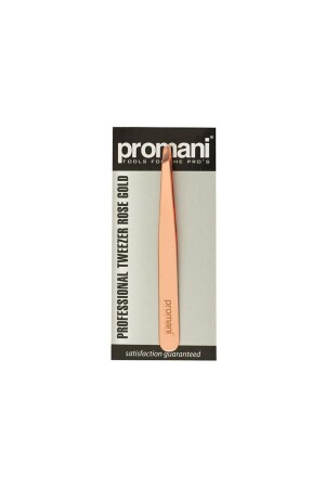 Steel Tweezers Rose Gold Pr 925 8699067179259 - Promani