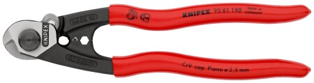 Steel wire rope cutting pliers KNIPEX 9561 - Knipex