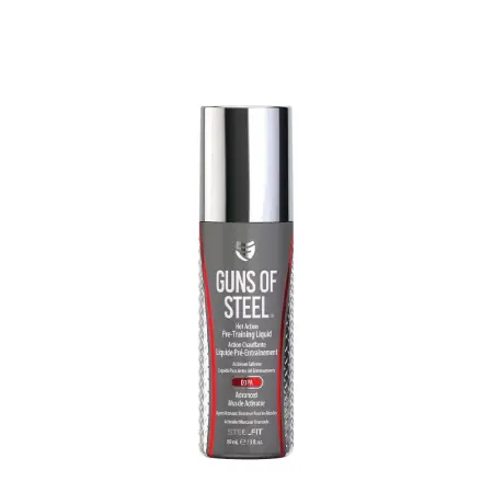 Steelfit Guns of Steel® Hot Action Pre-training Liquid (89 ml) - Steelfit