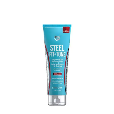 Steelfit Steel Fit + Tone - Body Firming and Contouring Lotion (237 ml (8 fl.oz.), Iced Cranberry) - Steelfit