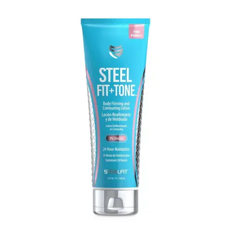 Steelfit Steel Fit + Tone - Body Firming and Contouring Lotion (237 ml (8 fl.oz.), Pink Pomelo) - Steelfit