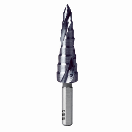 Step drill RUKO UltimateCut FlowStep Ø5-12mm - Ruko