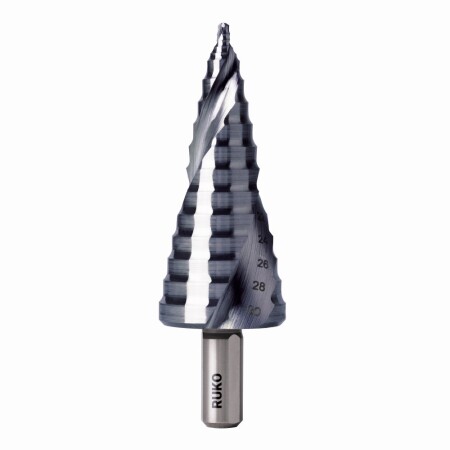 Step drill RUKO UltimateCut Flowstep Ø8.0-30.0mm - Ruko
