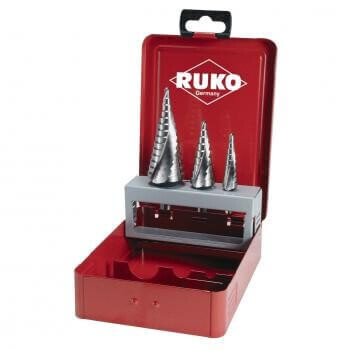 Step drill set RUKO HSS 4-12, 4-20, 4-30mm - Ruko