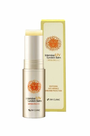 Stick Sunscreen Intensive Uv Sun Stick Balm Spf 50+ / Pa++++ 8809445611251 - 3W CLINIC