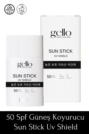 Stick Sun Cream 50 SPF - Sun Stick Uv Shield - Gello