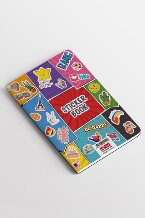 Sticker Book 756 Adet Renkli Etiket Bang - Le Color