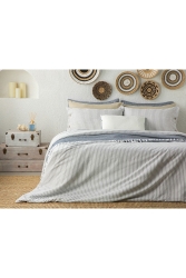 Stitch Line İpliği Boyalı Tek Kişilik Nevresim Takımı 160x220 Cm Lacivert TYCZ5G21RN168750373418775 - English Home