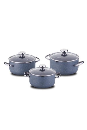 Stona Jr 6 Piece Cookware Set A2863 - KORKMAZ