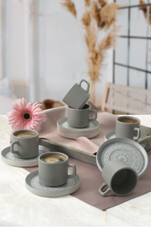 Stone Teeservice 12-teilig für 6 Personen 21426 - Keramika