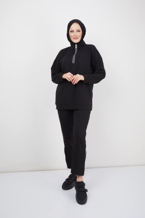 STONEY ZIPPERED ROBEL DETAILED TRACKSUIT - The Rarebell