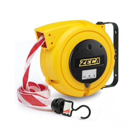 Stop tape on a reel ZECA 20m, red/white - GITANA