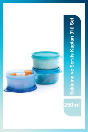 Storage and Service Containers Set of 3 250ml 11144680 - Tupperware
