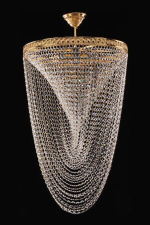 Store Crystal Chandelier Gold BS. 2804-58-50 - Avize çarşısı