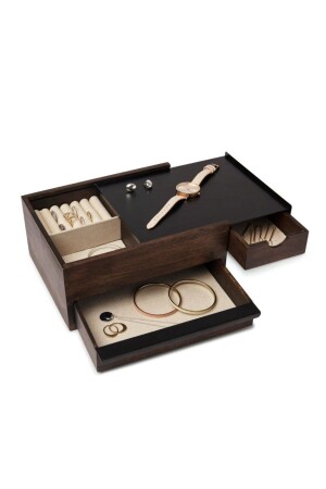 Stowıt Black Jewelry Box UM 290245-048 - umbra