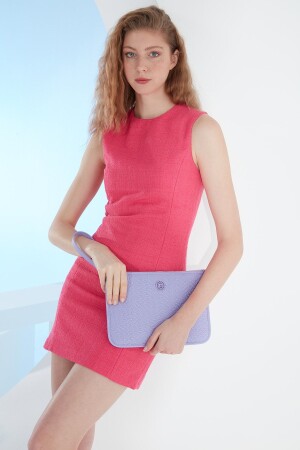 Straw Lavender Women's Portfolio & Clutch Bag 05PO23Y1713 - Pierre Cardin